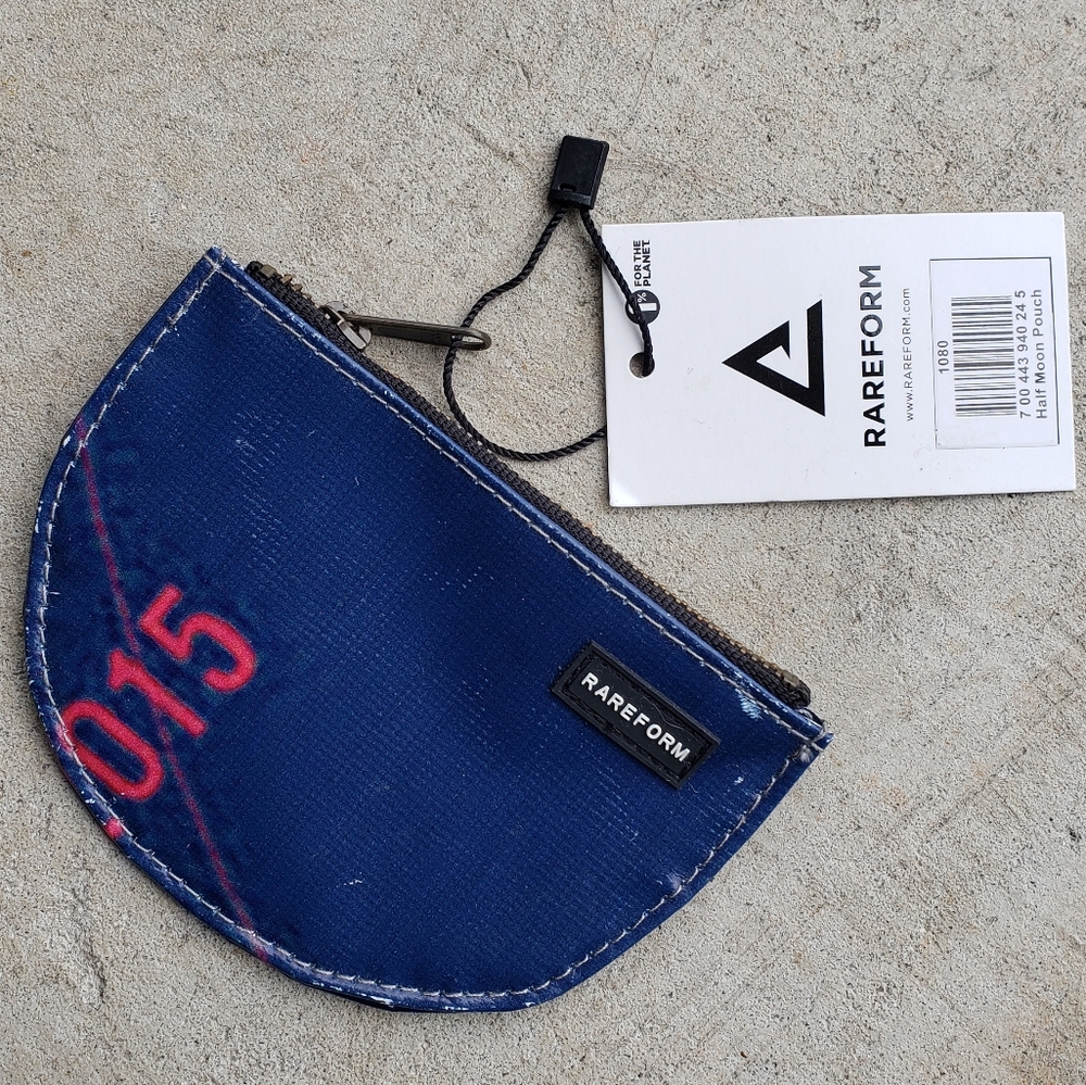 NWT Rareform Upcycled Half Moon Pouch